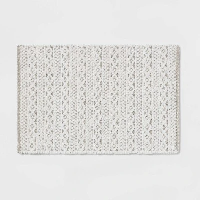 20"x32" Chenille Bath Rug - Threshold™ 4 20"x32" Chenille Bath Rug - Threshold™ - Image 4