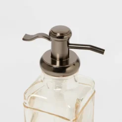 Antique Glass Tall Soap Pump Brown - Threshold™ -Household Items Sale GUEST 015bcf28 a19f 4395 9205 d12000c3ad11