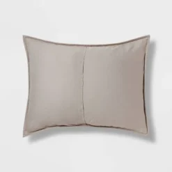 Gray Stitched Stripe Sham (Standard) - Threshold™ -Household Items Sale GUEST 083794e0 cf67 46a3 9882 88543ba34326