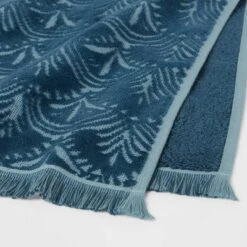 Plush Scallop Towel Teal Blue - Threshold™ -Household Items Sale GUEST 0f3baf99 21c1 4566 bc50 f03d88b13376