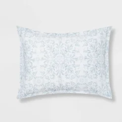 7pc Medallion Comforter Bedding Set With Sheets Blue - Threshold™ -Household Items Sale GUEST 1b3805ea 46f0 414b 99d5 1915257d6441