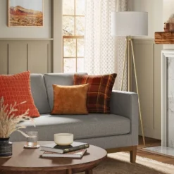 Oversized Marled Knit Square Throw Pillow - Threshold™