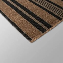 5' X 7' Stripe Outdoor Rug Brown - Threshold™ -Household Items Sale GUEST 1ea379dc a3c1 4703 85c9 43b7eab4d622 1