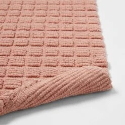 20"x32" Square Tufted Bath Rug Clay Pink - Threshold™ -Household Items Sale GUEST 1fd0ba5f e294 426b 9282 7214e9ac95bf