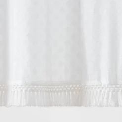 Textured Crochet Trim Shower Curtain White - Threshold™ 5 Textured Crochet Trim Shower Curtain White - Threshold™ -Household Items Sale GUEST 23cbbb1e 0034 4b41 a575 c544a3d00c1a