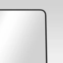 18" X 60" Metal Aluminum Cheval Floor Mirror Black - Threshold™ -Household Items Sale GUEST 24c49364 412b 47fa 8624 430bcfbf0d6f