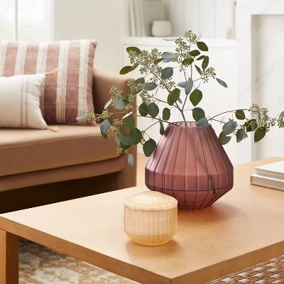 Fluted Glass Canister - Threshold™ Designed With Studio McGee 1 Fluted Glass Canister - Threshold™ Designed With Studio McGee