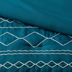 5pc Diamond Stitch Comforter Bedding Set Dark Teal Blue - Threshold™ -Household Items Sale GUEST 288961f1 25da 4d33 b3f6 d093928f1f12