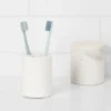 Marble Toothbrush Holder White - Threshold™