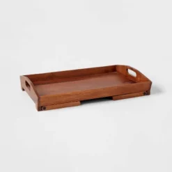22" X 14" Wood Signature Bed Tray - Threshold™ -Household Items Sale GUEST 38930afa 73f3 416f a8f9 eea4a712b3be