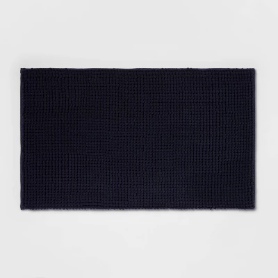 20"x34" Low Chenille Memory Foam Bath Rug - Threshold™ 7 20"x34" Low Chenille Memory Foam Bath Rug - Threshold™ - Image 7