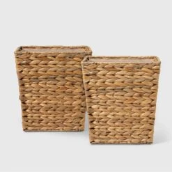 Light Weave Wastebasket Natural - Threshold™ -Household Items Sale GUEST 3bc675e6 5665 41bd 8dca f21123a12d02