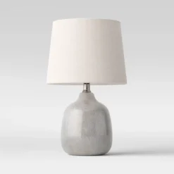 Assembled Ceramic Table Lamp Gray - Threshold™ -Household Items Sale GUEST 43f55026 adf3 4fce aed3 817994ff6d0e