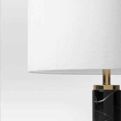 Faux Marble Stick Table Lamp - Threshold™ 3 Faux Marble Stick Table Lamp - Threshold™ - Image 3