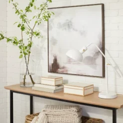 Cantilever Task Table Lamp (Includes LED Light Bulb) White - Threshold™ Designed With Studio McGee