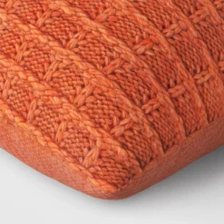 Oversized Marled Knit Square Throw Pillow - Threshold™ -Household Items Sale GUEST 48062f8e 1c88 4c03 85d2 86268fafeb8b