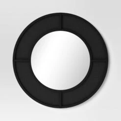 28" Caning Round Wall Mirror - Threshold™ 7 28" Caning Round Wall Mirror - Threshold™ -Household Items Sale GUEST 4f622bac 11fd 4e93 8fba 9776dadc47c4