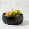 54oz Acacia Modern Serving Bowl Black - Threshold™