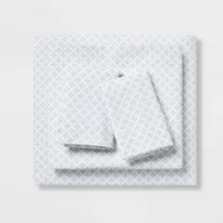 7pc Medallion Comforter Bedding Set With Sheets Blue - Threshold™ -Household Items Sale GUEST 5b827508 e355 4b0a a9b2 2ac239fdbd5c