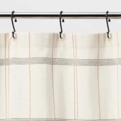 Woven Modern Plaid Shower Curtain Ivory - Threshold™ -Household Items Sale GUEST 613bd7ed 096d 466e b394 69752699c686