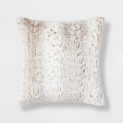 Snow Leopard Ombre Faux Fur Throw Pillow - Threshold™ -Household Items Sale GUEST 798e3f59 99ad 4bc1 bc59 a57032ccaf28