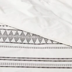 5pc Woven Diamond Stripe Comforter Set Cream/Black - Threshold™ -Household Items Sale GUEST 7a81c7b5 b6f7 4472 9936 97e48d9b6ca4