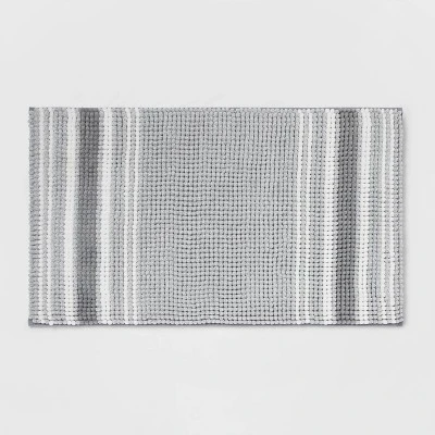 20"x34" Low Chenille Memory Foam Bath Rug - Threshold™ 6 20"x34" Low Chenille Memory Foam Bath Rug - Threshold™ - Image 6