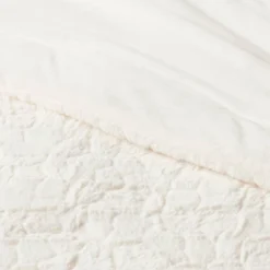 Textured Faux Fur Comforter & Sham Set - Threshold™ -Household Items Sale GUEST 875085ec a051 4c1b a8bd 09802176ed20