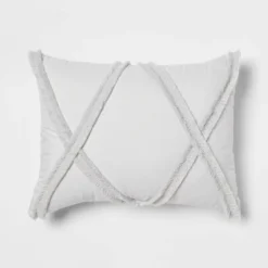 4pc Clipped Stripe Poms Comforter Bedding Set - Threshold™ -Household Items Sale GUEST 8d139982 3828 47ac 895d 4255d7a3549e