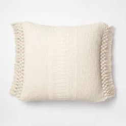 Textural Woven Throw Pillow With Trims Cream - Threshold™ Designed With Studio McGee 11 Textural Woven Throw Pillow With Trims Cream - Threshold™ Designed With Studio McGee -Household Items Sale GUEST 92df40e6 0e86 46bf 8645 fd272a7fa838