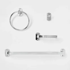 4pc Bath Hardware Set - Threshold™ -Household Items Sale GUEST 944aa6d9 0e68 4e7a 8517 55ccc5bae246