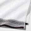 Diamond Border Terry Bath Towel - Threshold™