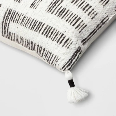 Oversized Modern Geometric Patterned Lumbar Throw Pillow - Threshold™ 3 Oversized Modern Geometric Patterned Lumbar Throw Pillow - Threshold™ - Image 3