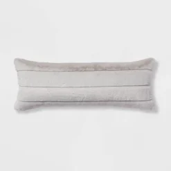 Oversized Oblong Faux Fur Channeled Decorative Throw Pillow - Threshold™ 10 Oversized Oblong Faux Fur Channeled Decorative Throw Pillow - Threshold™ -Household Items Sale GUEST a9d474d9 11b6 41b9 be8e 490d6258e0e7