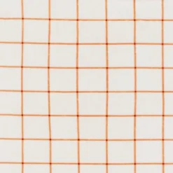 Windowpane Plush With Shearling Reverse Throw Blanket Cream/Orange - Threshold™ -Household Items Sale GUEST ade13a71 5f89 482d 879d ad3563676adc