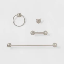 4pc Casual Bath Hardware Set - Threshold™ -Household Items Sale GUEST ba0ae0e0 689d 47c8 85c7 6eabb1678902