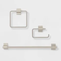 3pc Modern Bath Hardware Set - Threshold™ -Household Items Sale GUEST bd4035e8 0cd5 43ff 963d ceffa951d417