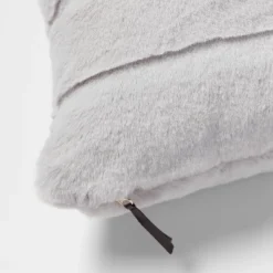 Square Faux Fur Channeled Decorative Throw Pillow - Threshold™ 9 Square Faux Fur Channeled Decorative Throw Pillow - Threshold™ -Household Items Sale GUEST c006043d 2fc6 4ed4 8238 570a77edd594