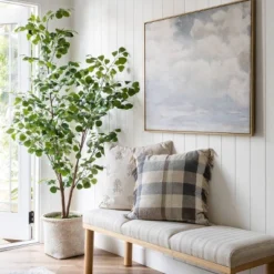 Ledges Digital Floral Print Distressed Persian Rug Green - Threshold™ Designed By Studio McGee -Household Items Sale GUEST cb23a8be 72e5 4465 8f34 12bae36c4d8d