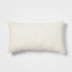 Oversized Textural Woven Throw Pillow Cream - Threshold™ -Household Items Sale GUEST d7a91a82 5918 475d b2f6 dab363b9a19f