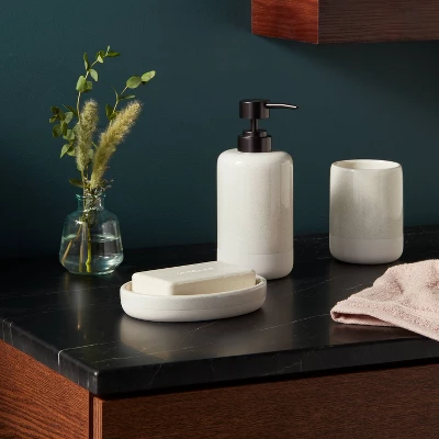 3pc Modern Coordinate Bath Bundle Set - Threshold™ 1 3pc Modern Coordinate Bath Bundle Set - Threshold™