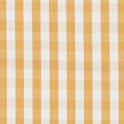 Cotton Gingham Check Table Runner Yellow - Threshold™ 3 Cotton Gingham Check Table Runner Yellow - Threshold™ - Image 3