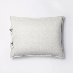 Decorative Border Cotton Slub Print Quilt Sham Light Teal Green – Threshold™ Designed With Studio McGee -Household Items Sale GUEST df608442 2585 414f 825c 57f616e644e7