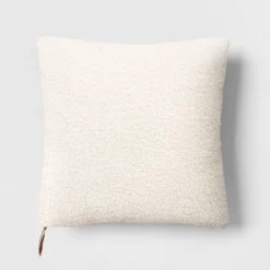 Oversized Teddy Boucle Toss Square Throw Pillow - Threshold™ 9 Oversized Teddy Boucle Toss Square Throw Pillow - Threshold™ -Household Items Sale GUEST e07367cc c6aa 4de9 aa04 070628f470ca