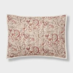 Voile Paisley Printed Quilt Sham Cream - Threshold™ 5 Voile Paisley Printed Quilt Sham Cream - Threshold™ -Household Items Sale GUEST e0f4f329 7b2b 4e95 8132 3a5419a69f2c