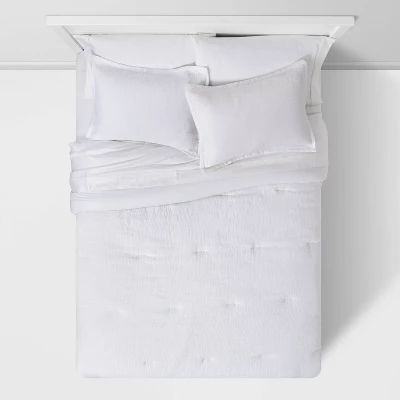 Micro Matelasse Comforter & Sham Set - Threshold™ 2 Micro Matelasse Comforter & Sham Set - Threshold™ - Image 2