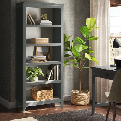 72" Carson 5 Shelf Bookcase - Threshold 1 72" Carson 5 Shelf Bookcase - Threshold