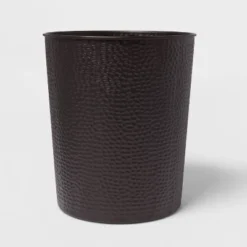 Solid Hammered Wastebasket - Threshold™ -Household Items Sale GUEST f2c019f4 1e46 42ac 9b22 abbc60b18472