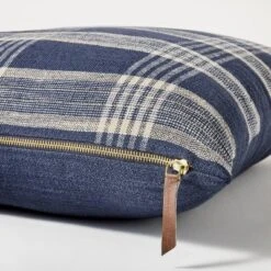 Woven Plaid Square Throw Pillow With Zipper Pull - Threshold™ Designed With Studio McGee -Household Items Sale GUEST fe70c6d8 c50a 42b0 8b67 44e2adca59be