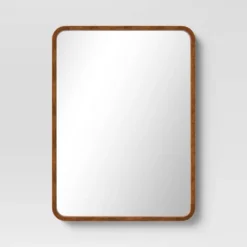 22" X 30" Rounded Corner Wood Wall Mirror - Threshold™ -Household Items Sale GUEST ff7bba8e 74ae 4afc b36b 07071d1075dc
